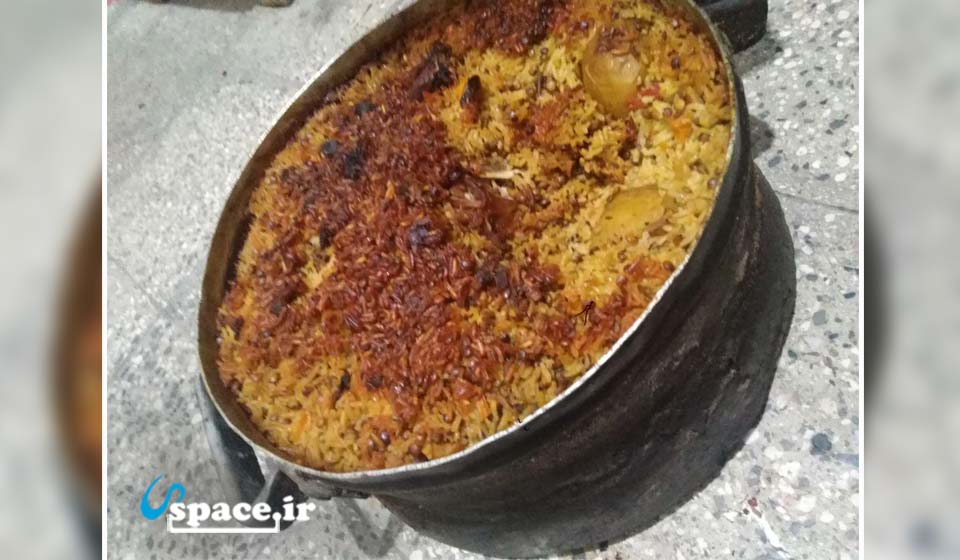 غذاهای اقامتگاه سنتی کومه مشهدی جواد - باغ بهادران - روستای کرچگان
